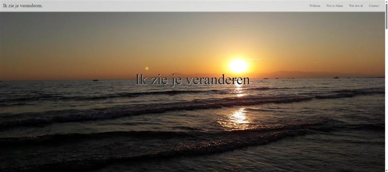 portfolio-ikziejeveranderen Homepage van Ik zie je veranderen (ikziejeveranderen.nl)